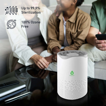 Clean Air & Aromatherapy Bundle – True HEPA Air Purifier, Essential Oil Diffuser & 6-Pack Essential Oils - Skincare Lab