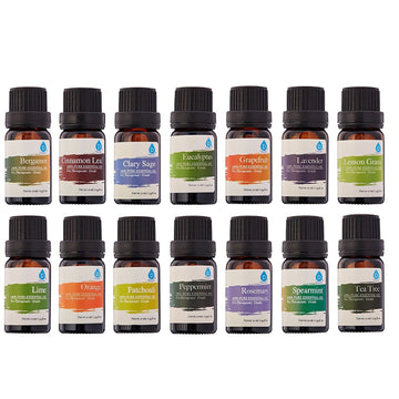 14 pack of 100% Pure Essential Aromatherapy Oils - Skincare Lab