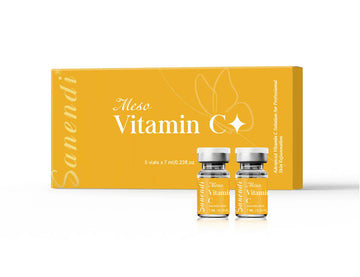 South Korea Sanendi Skin Care Vitamin C GSH Salmon DNA Skin Deep Moisturizing Repair Ampoule Face Essence Set 5x7ml Vials