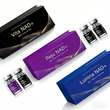 NAD+ Serum For Facial Skin Hyaluronic Acid Serum Collagen PDRN Boosting Skin Care Skin 5 Vials
