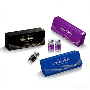 NAD+ Serum For Facial Skin Hyaluronic Acid Serum Collagen PDRN Boosting Skin Care Skin 5 Vials