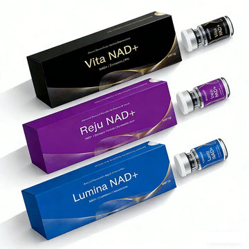 NAD+ Serum For Facial Skin Hyaluronic Acid Serum Collagen PDRN Boosting Skin Care Skin 5 Vials