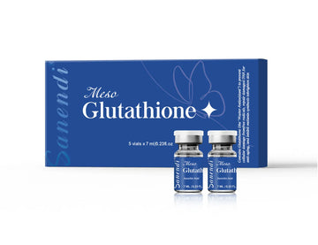 South Korea Sanendi Skin Care Vitamin C GSH Salmon DNA Skin Deep Moisturizing Repair Ampoule Face Essence Set 5x7ml Vials