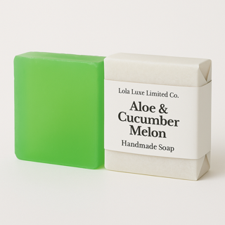 Aloe & Cucumber Melon Handmade Soap