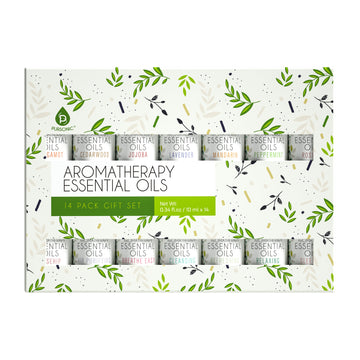 Aromatherapy Essential Oils 14-Pack Gift Set