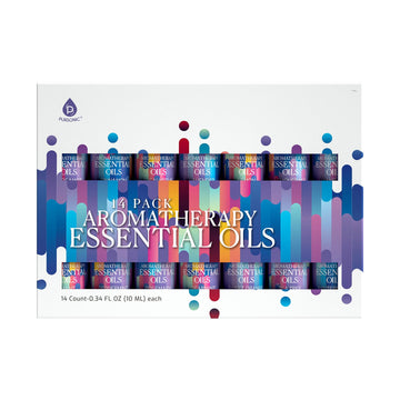 14 Pack Aromatherapy Essential Oil Gift Set - Skincare Lab