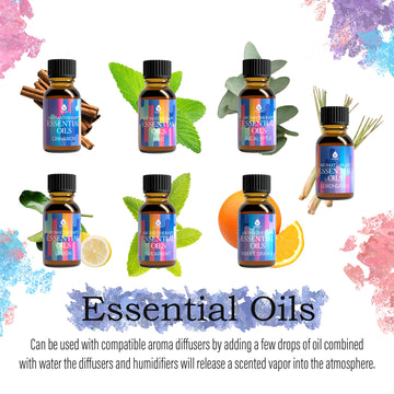 Himalayan Salt Diffuser & 14 Pack Essential Oils Set - Skincare Lab