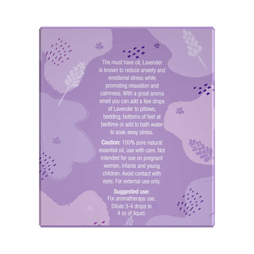 100% Natural Lavender Essential Oils, Pro Therapeutic Grade - Skincare Lab