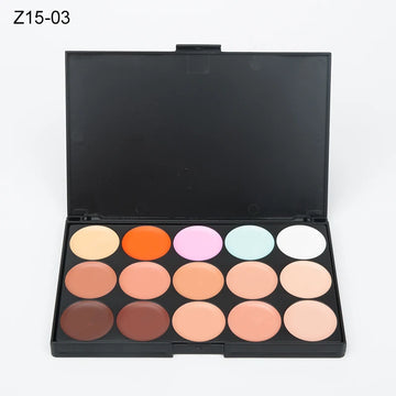 15 Colors Face Concealer Camouflage Cream Contour Palette Maquillaje Profesional Foundation Paleta Concealer
