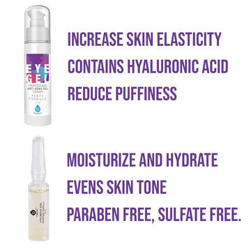 Ultimate Skincare Ampoule & Eye Gel Set