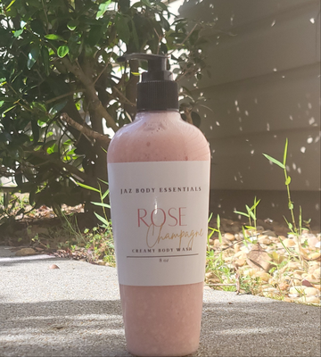Rose Champagne Creamy Body Wash 8oz