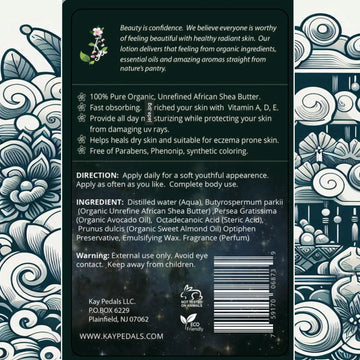 Jade Organic Body Lotion | Organic Body Cream | Shea Butter Lotion | Almond Body Lotion | Fragrance Lotion - Skincare Lab