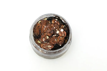 Paillettes pour le visage aux couleurs de l'école