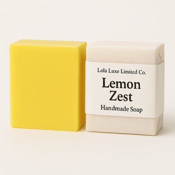 Lemon Zest Lemon Scented Handmade Soap