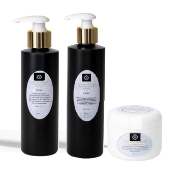 Organic Three Step Anti Aging Body Care System For Men - Fragrance Free