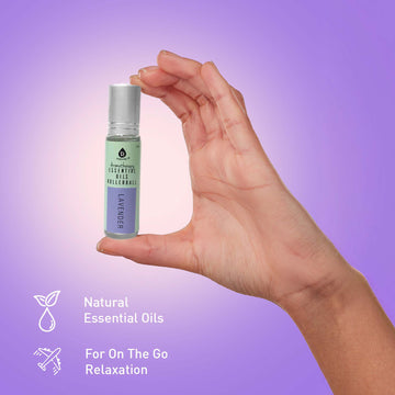 Lavender & Sea Salt Mist Spray + 5-Pack Essential Oil Rollerball Set - Skincare Lab
