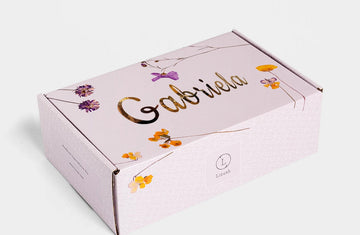 Spa Gift Box, Natural Lavender Bath & Body Relaxing Package