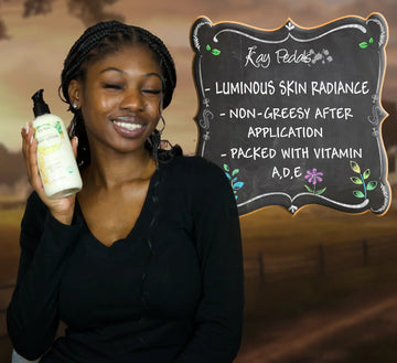 Oatmeal and Honey Organic Body Lotion | Shea Butter Natural Body Cream | Aromatherapy Scented Lotion | Hydrating Organic Skincare