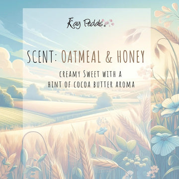 Oatmeal and Honey Organic Body Lotion | Shea Butter Natural Body Cream | Aromatherapy Scented Lotion | Hydrating Organic Skincare