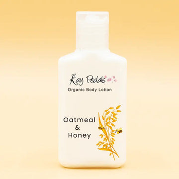 Oatmeal and Honey Organic Body Lotion | Shea Butter Natural Body Cream | Aromatherapy Scented Lotion | Hydrating Organic Skincare