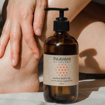 Kapha Body Oil | Invigorating Ayurvedic Abhyanga Oil for Oily, Congested Skin