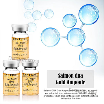 Korea 8ml Salmon DNA Beginner Starter Serum Kit Facial Skin Care For Men and Women Whitening Moisturizing