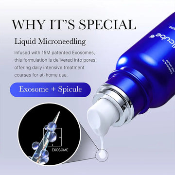 Medicube One Day Exosome Shot, Clear Liquid, Fast-absorbing & Non-sticky, Pore Minimizing, Intensive Repair, K-Beauty