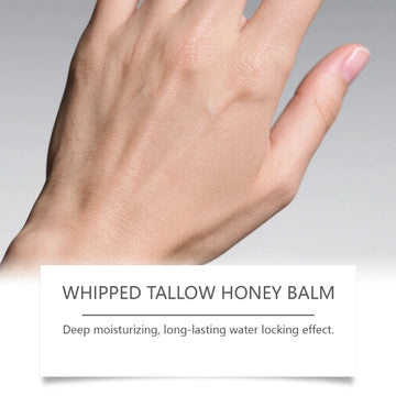 Copper Peptides GHK-Cu Beef Tallow for Skin: Blue Balm Manuka Honey Face and Body Moisturizer for Mature, Dry & Sensitive Skin