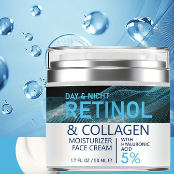 Retinol Collagen Cream Anti-aging Wrinkle Deep Hydration Moisturizing Skin Health Whitening Exfoliation
