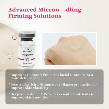 MicroInfusion Serum for Face With Stamp Hyaluronic acid Moisturize Firming Texture Anti Aging Home Care Kit Essence All Skin