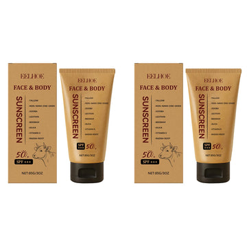 Sunscreen Spf 50 Anti Sunburn UV Protection Cream Moisturizing Face Body Sunblock Matte Lightweight Non-Greasy ﻿