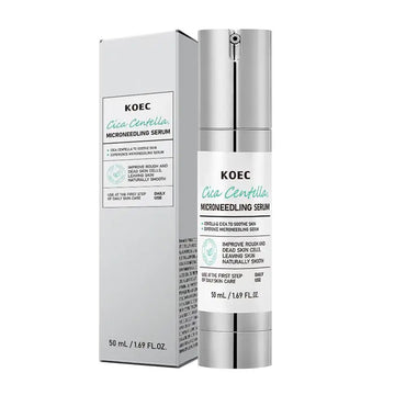 Centella Asiatica Microneedle Serum Smooth Skin Soothe Hydrate Firm Brighten Repair Facial Essence Lotion for All Skin Types