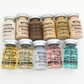 Stayve BB Cream Glow Starter Niacinamide Essence Kit Facial Salmon DNA Foundation Cream Moisturise Beauty Skin Care