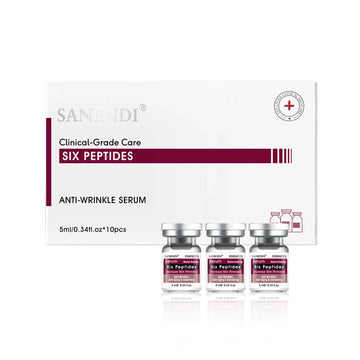 Six Peptide Ampoule Hyaluronic acid Serum for Face Dr.Pen SNAIL ACNE Solution Repair Moisturizing Skin Care Korean