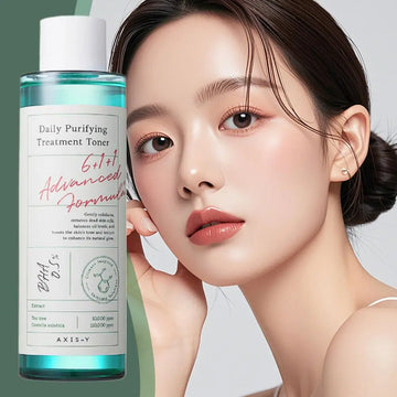 Dark Spot Correcting Glow Serum/Cream, Balanced Gel Cleanser, Daily Purifying Treatment Toner Skin Care