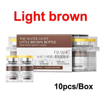 Korea 5ml*10pcs Freeze-Dried Powder Peptide Serum Kit Moisturizing Shrink Pores Whitening Essence All Skin Types Skin care