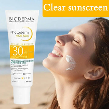 BIODERMA Whitening Sunscreen SPF90+ UV Protection Sun Screen Lsolation Moisturizing Brightening Face Body Arms Thighs Sunblock