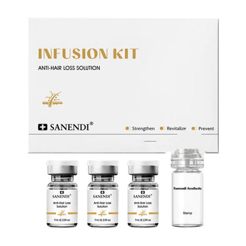 MicroInfusion Serum for Face With Stamp Hyaluronic acid Moisturize Firming Texture Anti Aging Home Care Kit Essence All Skin