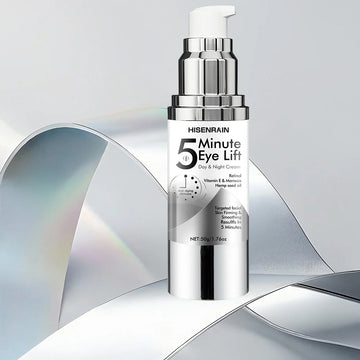 Under Eye Cream, Caffeine & Retinol, Anti-Aging, 5 Minutes Lifting Effect, Dark Circles, Puffiness, Wrinkles.