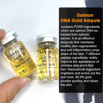 Korea 8ml Salmon DNA Beginner Starter Serum Kit Facial Skin Care For Men and Women Whitening Moisturizing