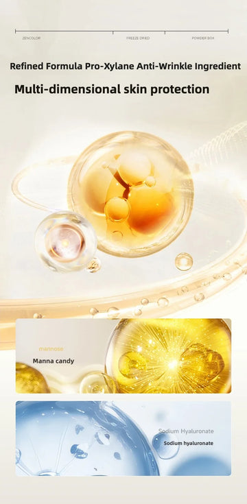 10pcs Pro-Xylane Anti-Wrinkle Lyophilized Serum High Concentration Anti-Aging Firming Face Essence for Deep Wrinkles