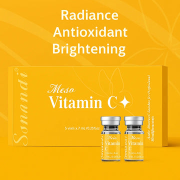 Sanendi Meso-Moisturizing Hydrating Skin Care Essence Set - Solution for Skin Problems PDRN Salmon DNA Vitamin C