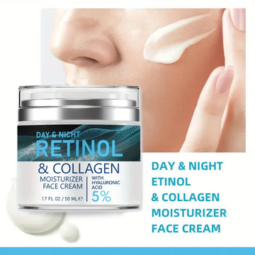 Retinol Collagen Cream Anti-aging Wrinkle Deep Hydration Moisturizing Skin Health Whitening Exfoliation
