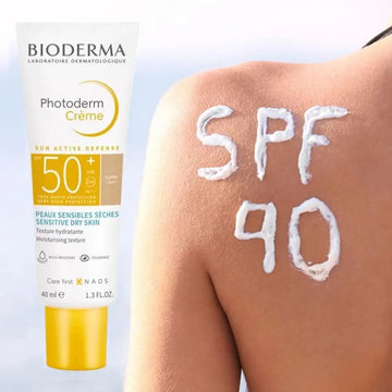 BIODERMA Whitening Sunscreen SPF90+ UV Protection Sun Screen Lsolation Moisturizing Brightening Face Body Arms Thighs Sunblock