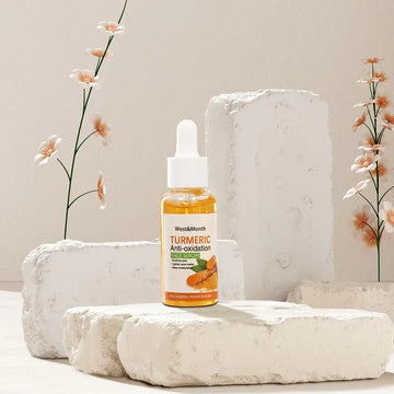 Turmeric Face Whitening Serum Turmeric Anti-oxidation Serum Turmeric Dark Spot Corrector Serum Facial Brighten Turmeric Oil Soap
