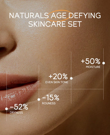 Skin Care Set Vitamin C Sakura Snail Essence Serum & Eye Cream & Face Cream Moisturizer Travel Size Skincare Set