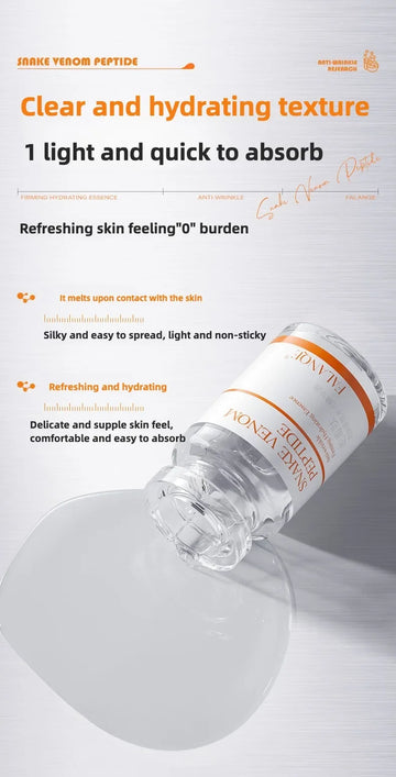 Korea 5ml*10pcs Freeze-Dried Powder Peptide Serum Kit Moisturizing Shrink Pores Whitening Essence All Skin Types Skin care