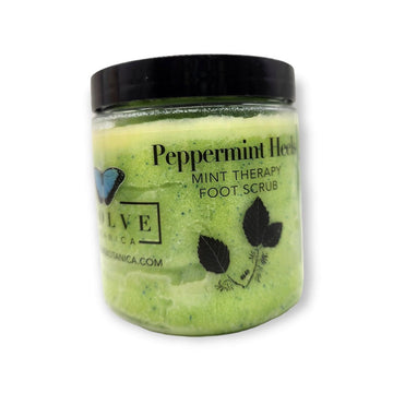 Peppermint Heels Mint Therapy Foot Scrub