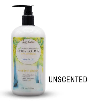 Unscented Natural Organic Body Lotion