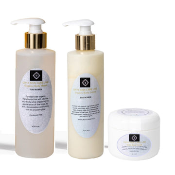 Organic Three Step Body Care System - Four Fragrances
